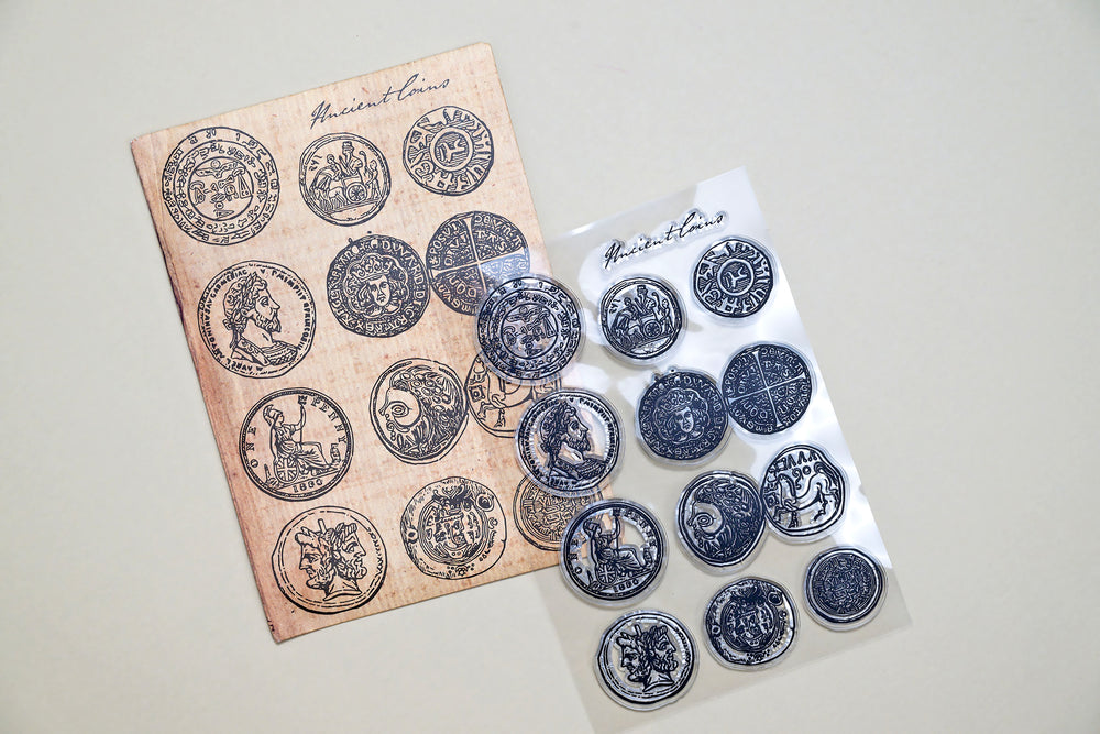Ancient Coins Clear Stamp