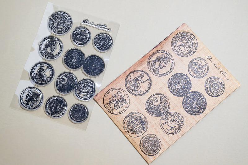 Ancient Coins Clear Stamp