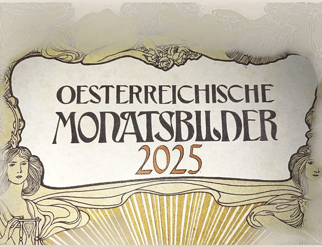 2025 Austrian Vintage Calendar