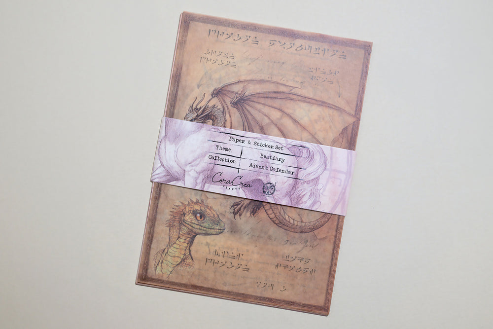 Bestiary Paper & Sticker Set