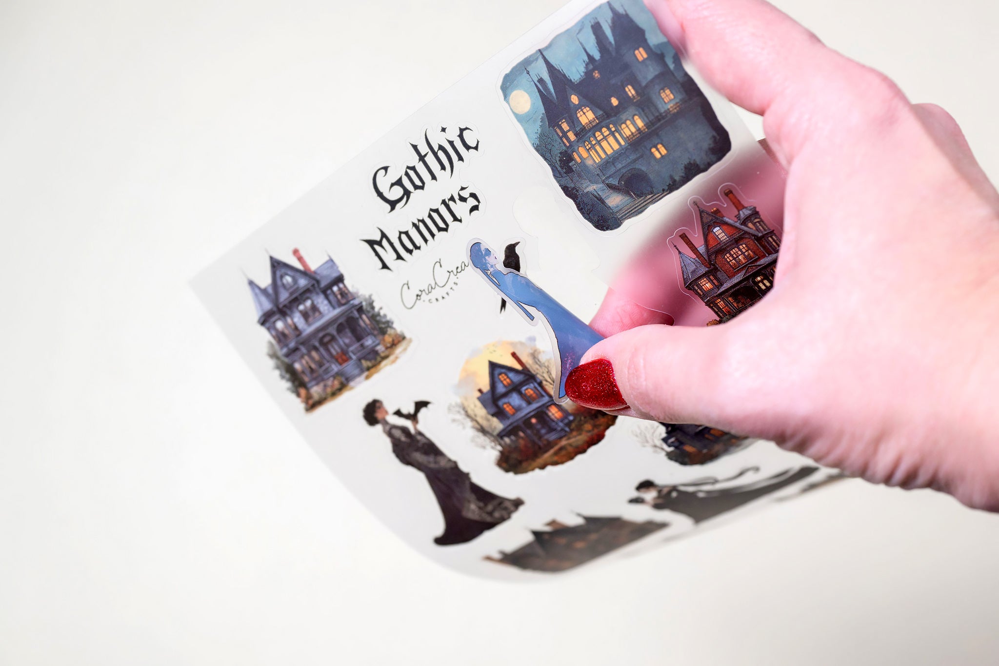 PRE-ORDER Gothic Manors Sticker Sheet