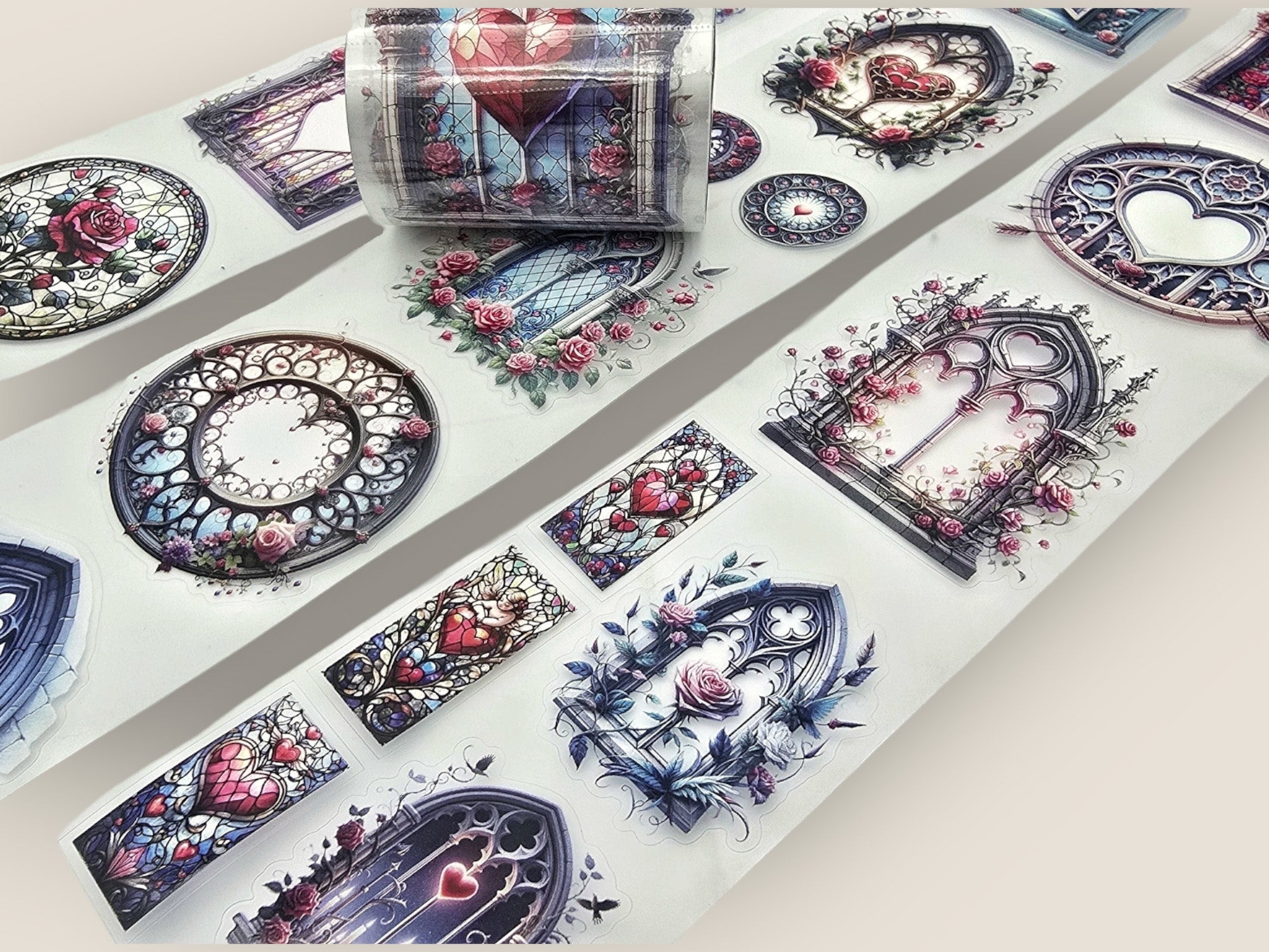 Gothic Romantic Stained Glass Tape