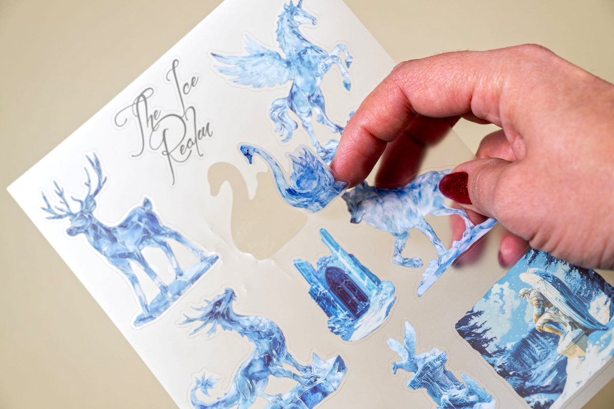 The Ice Realm Sticker Sheet — Sticker Sheets | CoraCre
