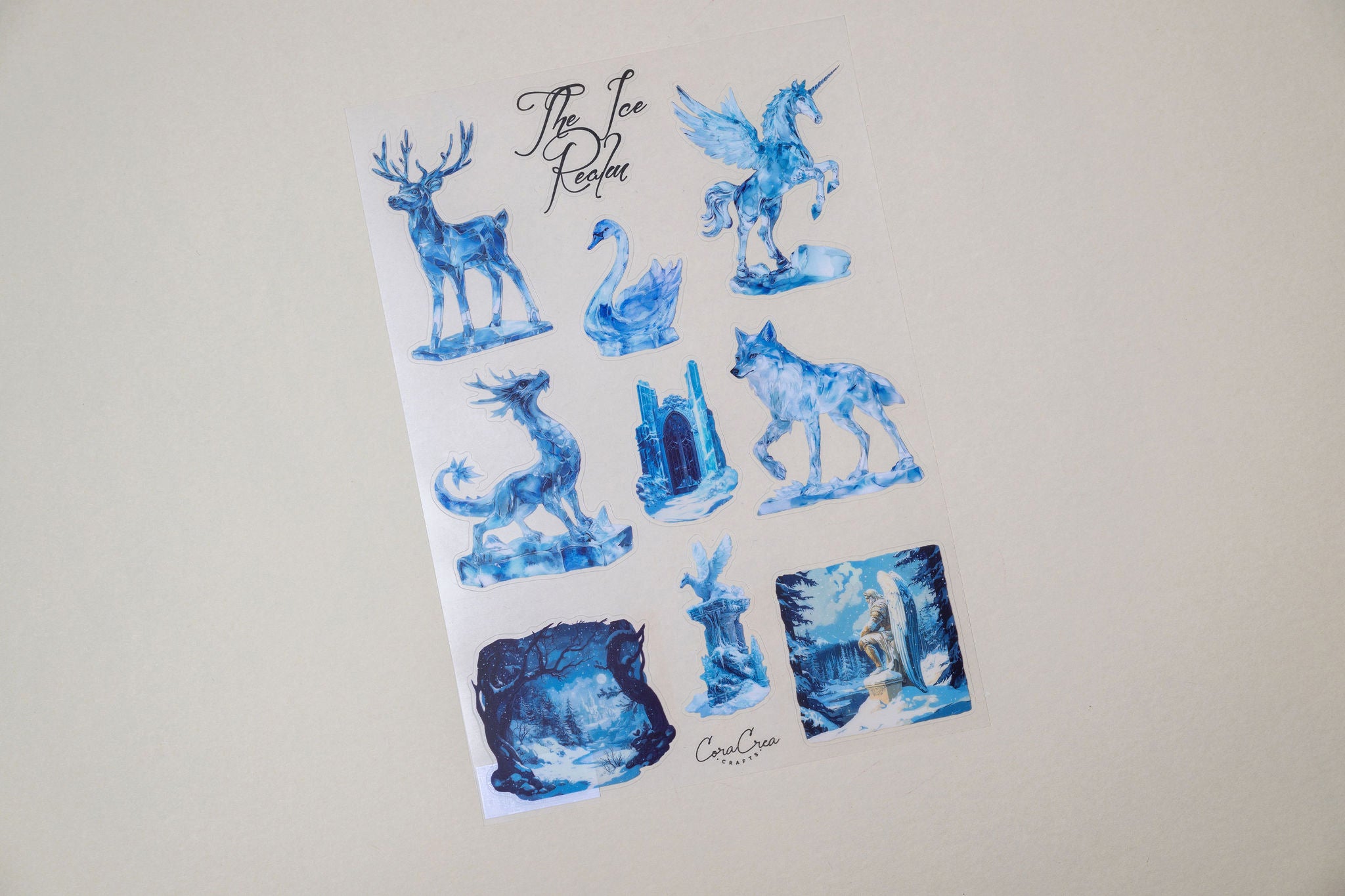 The Ice Realm Sticker Sheet