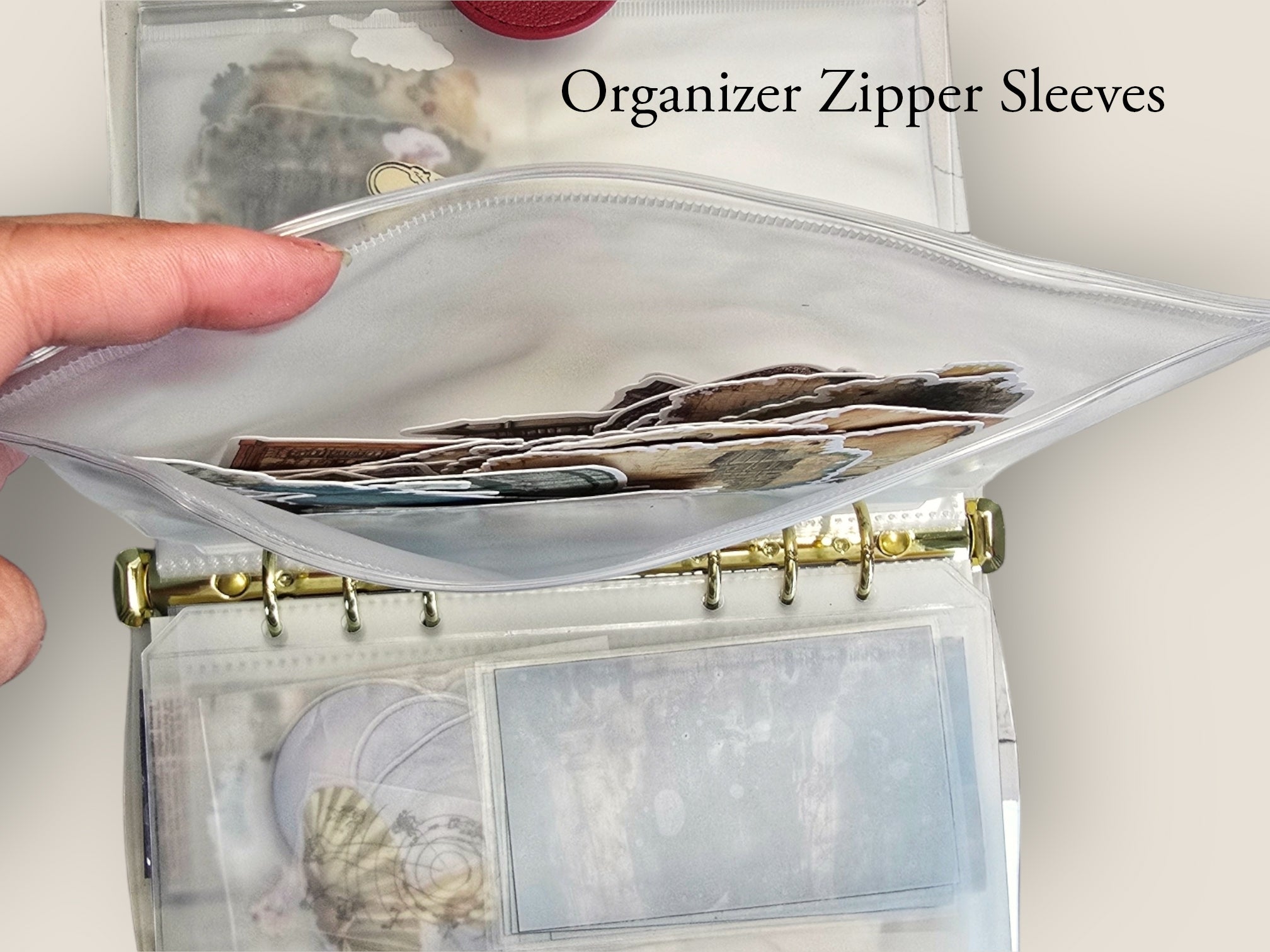 Flower Organizer Binder