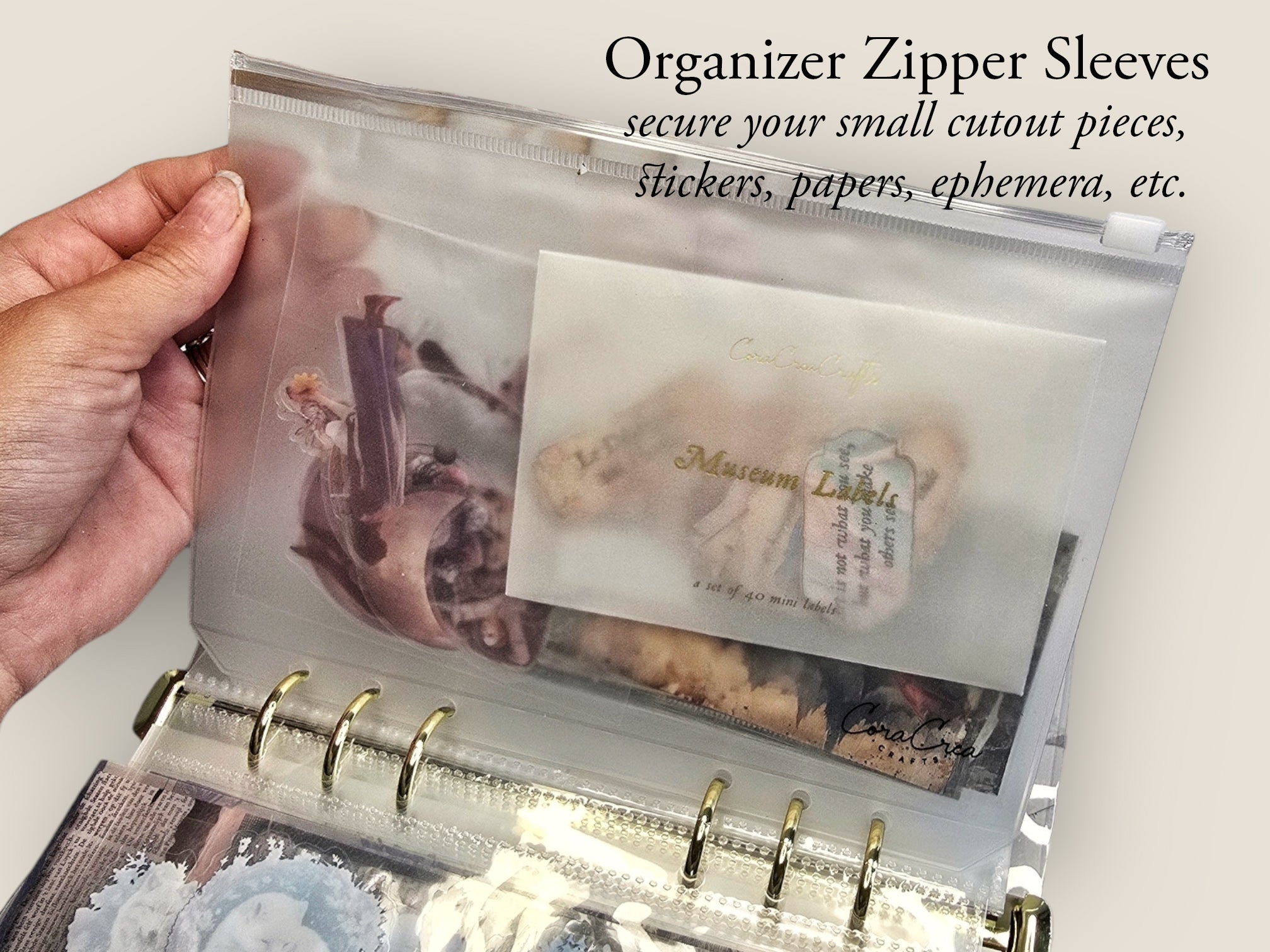 Flower Organizer Binder