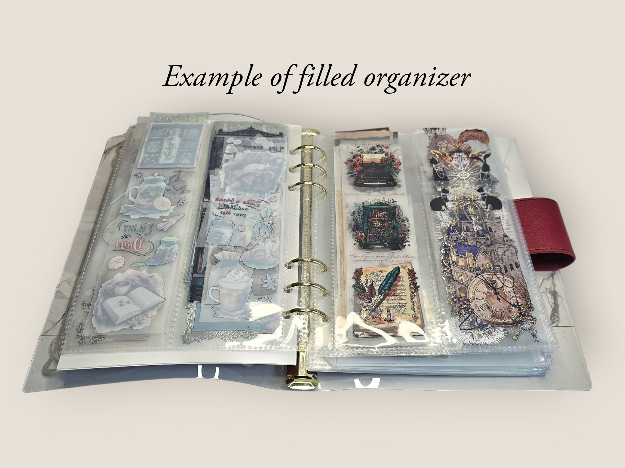 Flower Organizer Binder