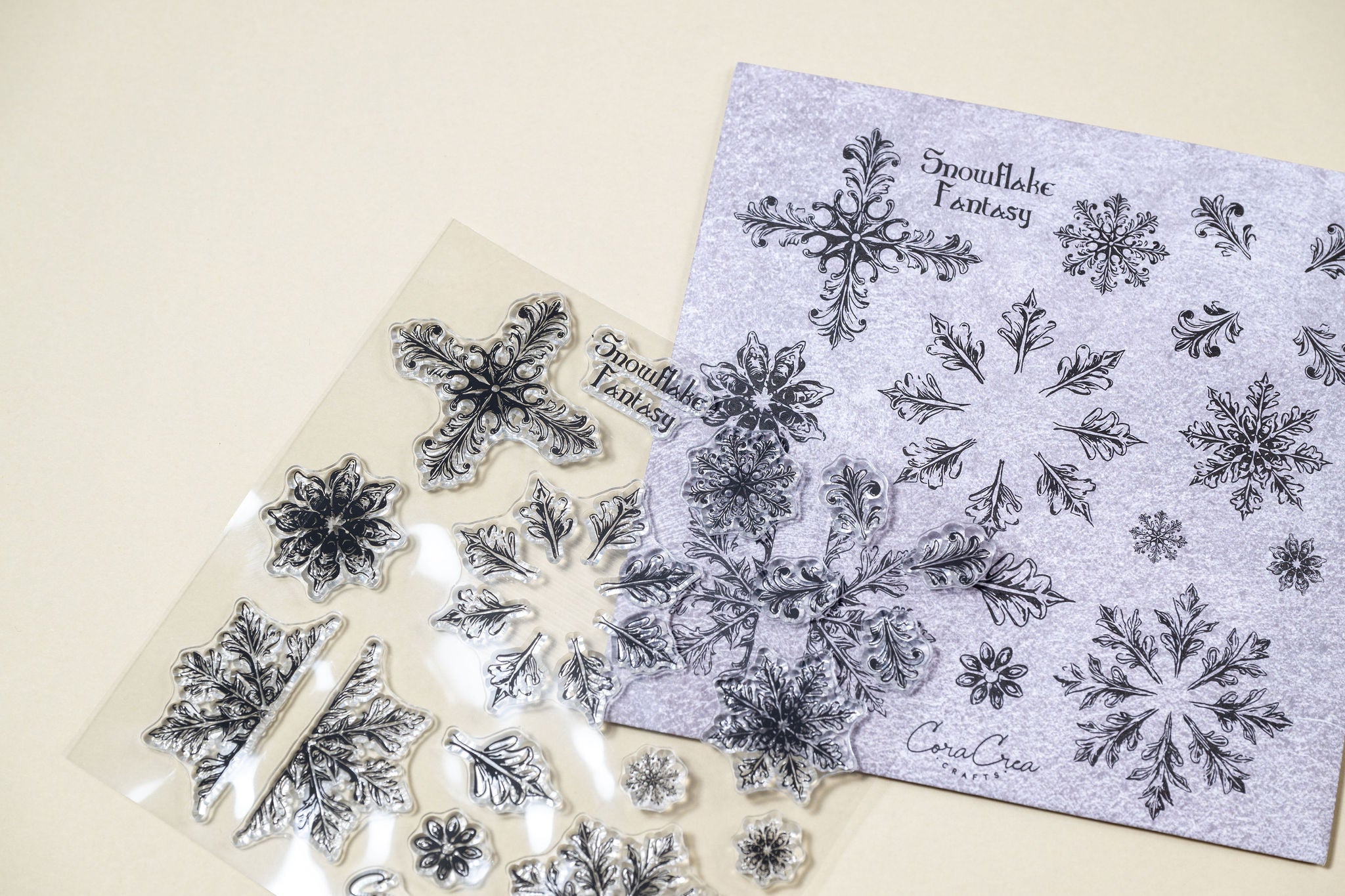 Snowflake Fantasy Clear Stamp