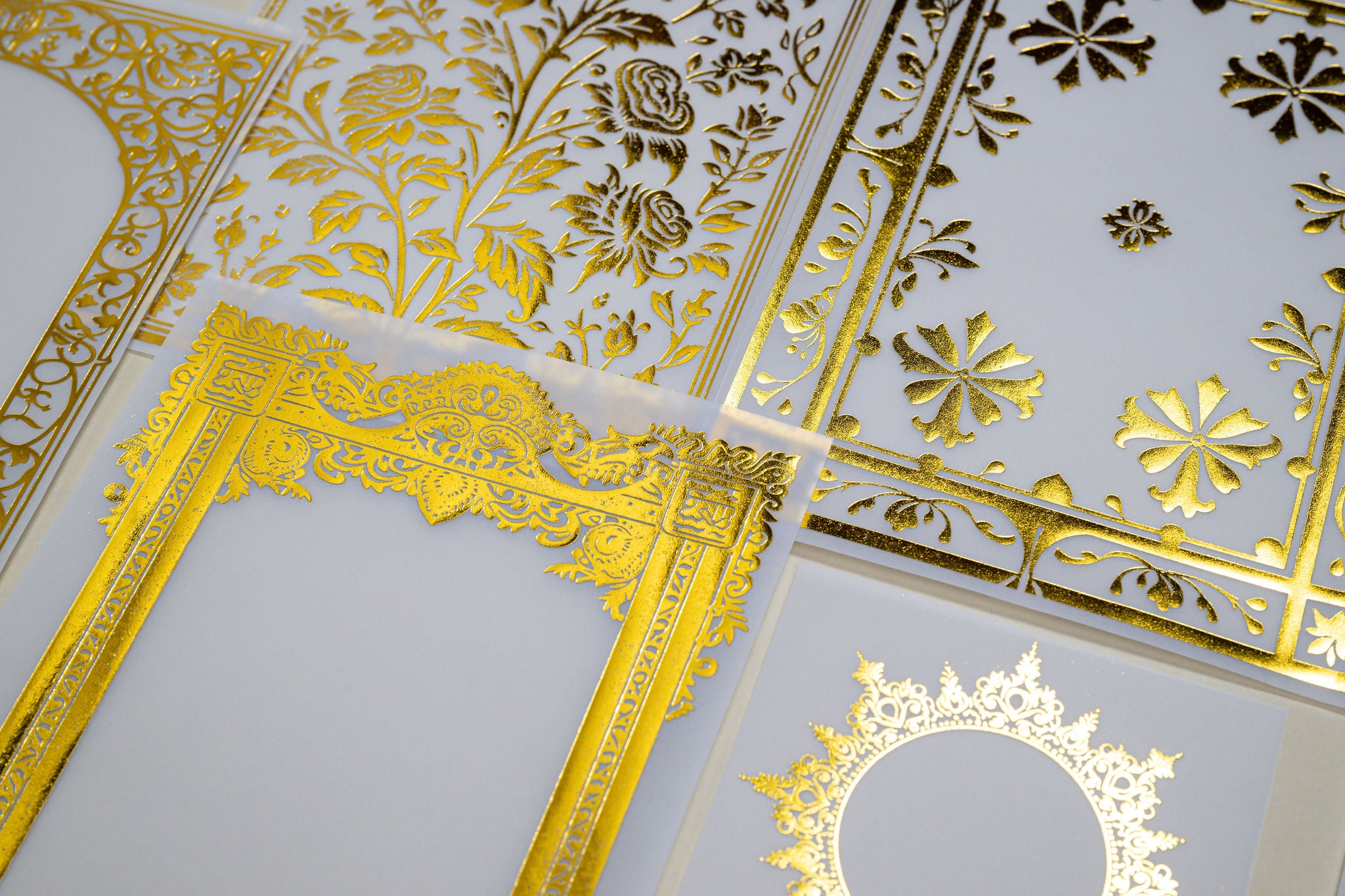 Vellum Foil Frames