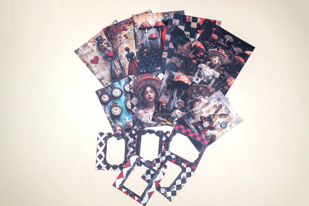 Alice's Shadowland Paper Set