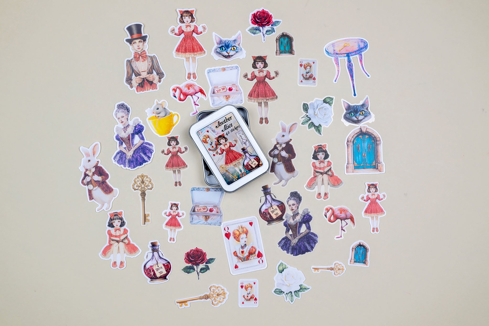 PRE-ORDER Another Alice Sticker Tin Box