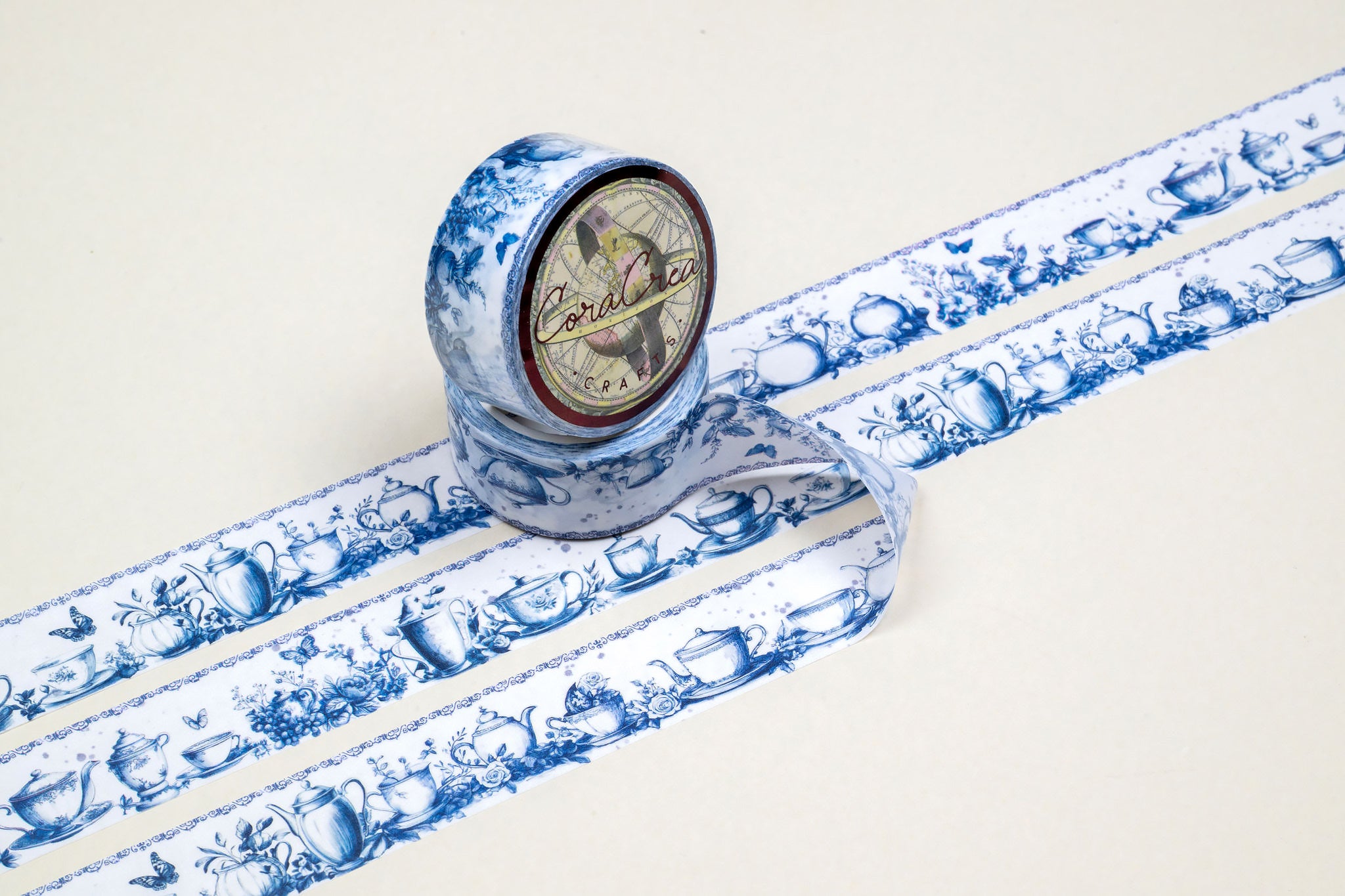 PRE-ORDER Blue Tea Washi Tape