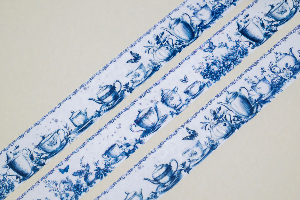 Blue Tea Washi Tape