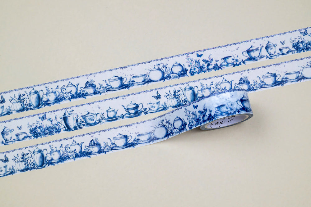 Blue Tea Washi Tape
