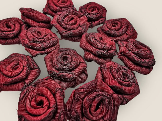 Mini Fabric Roses