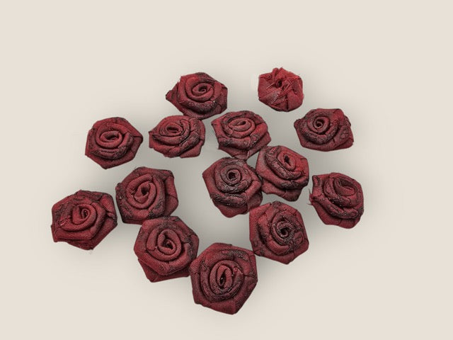 Mini Fabric Roses