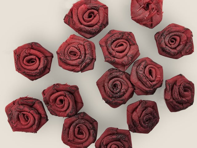 Mini Fabric Roses