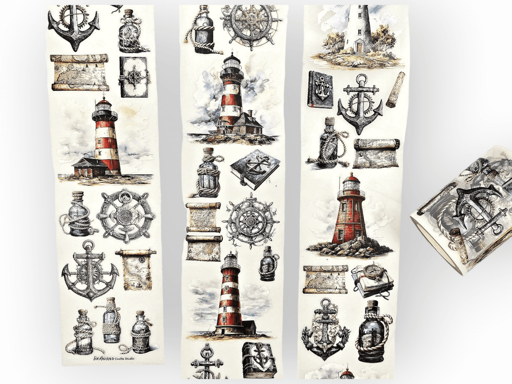 Lighthouse Legends Transparent Tape