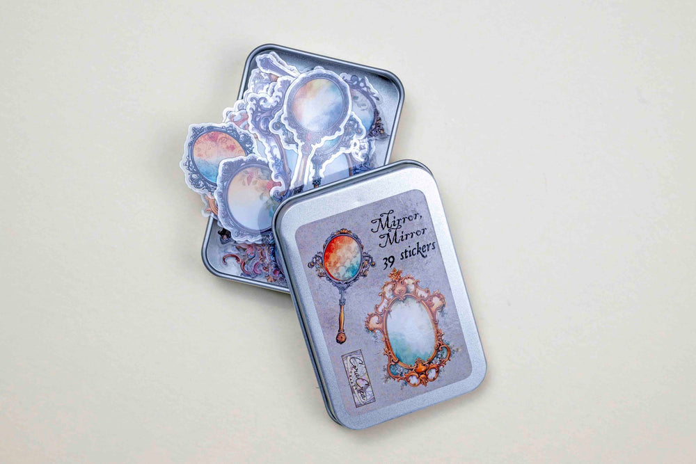 Mirror, Mirror Sticker Tin Box