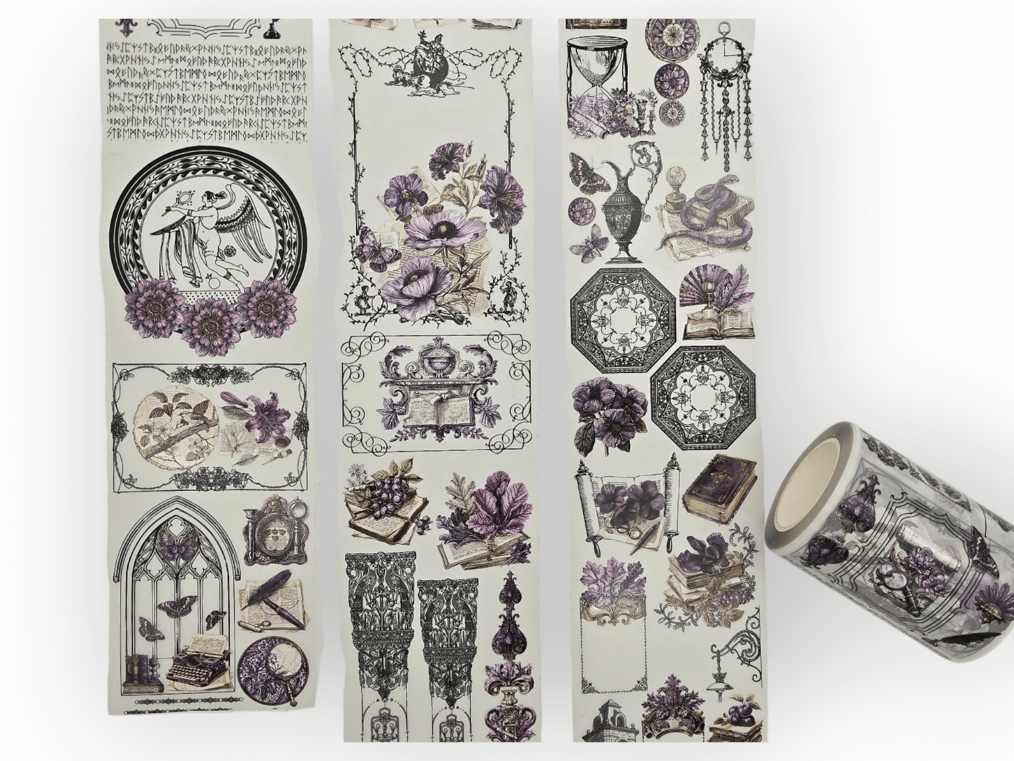 Purple Academia Transparent Tape