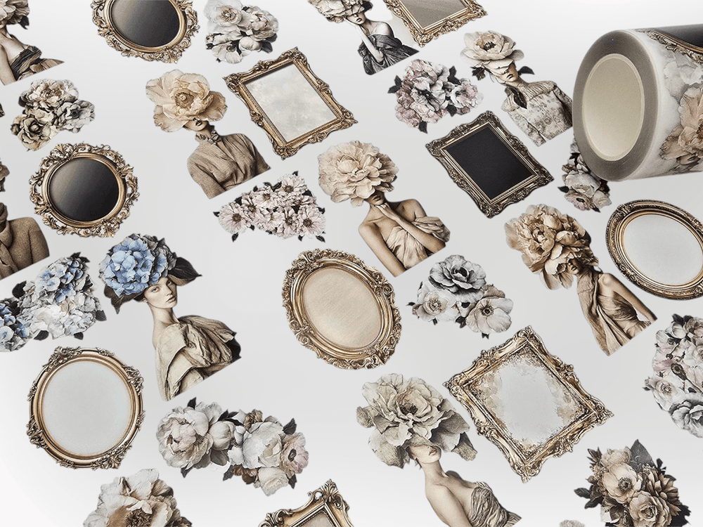 Vintage Grace Transparent Tape