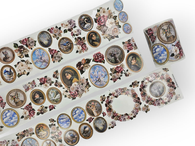 Vintage Meadow Transparent Tape