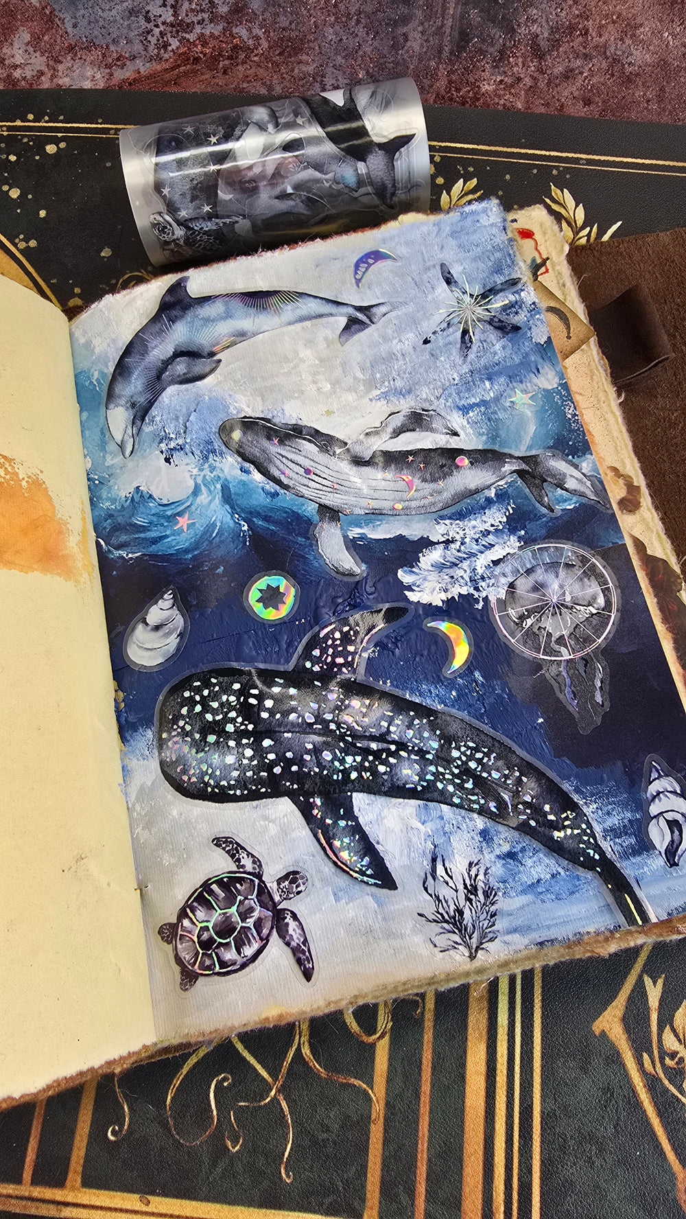 Mystical Ocean Transparent Tape (XL)