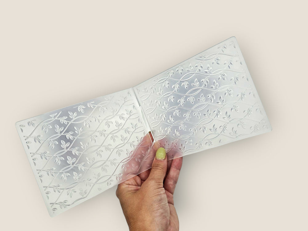 Floral Pattern Embossing Folders