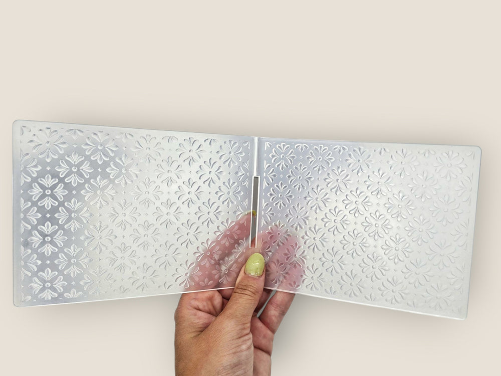 Floral Pattern Embossing Folders