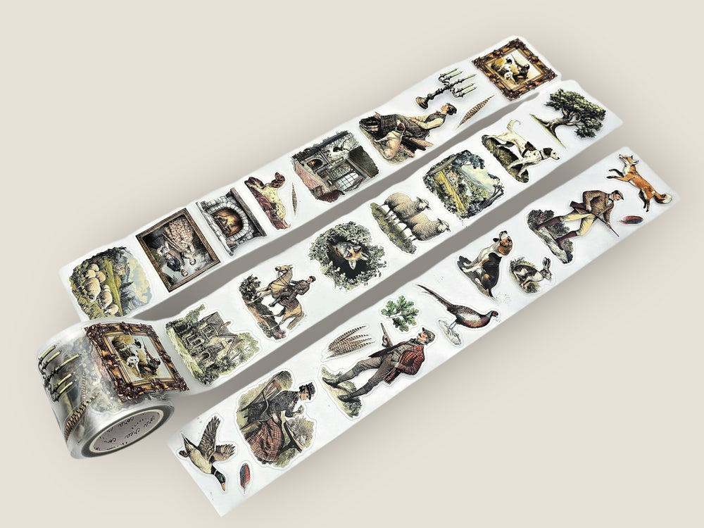 English Countryside Transparent Tape