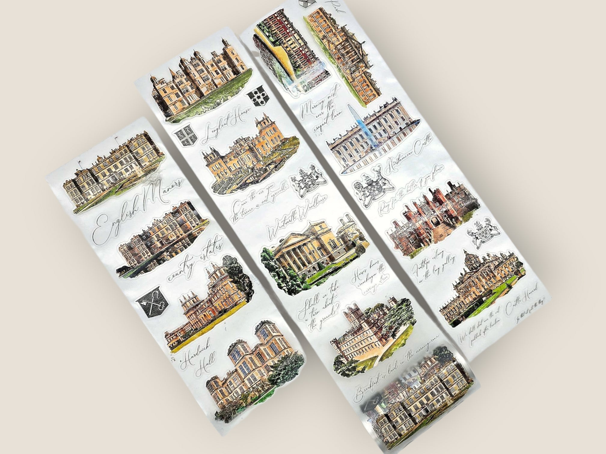 English Estates Transparent Tape (XL)