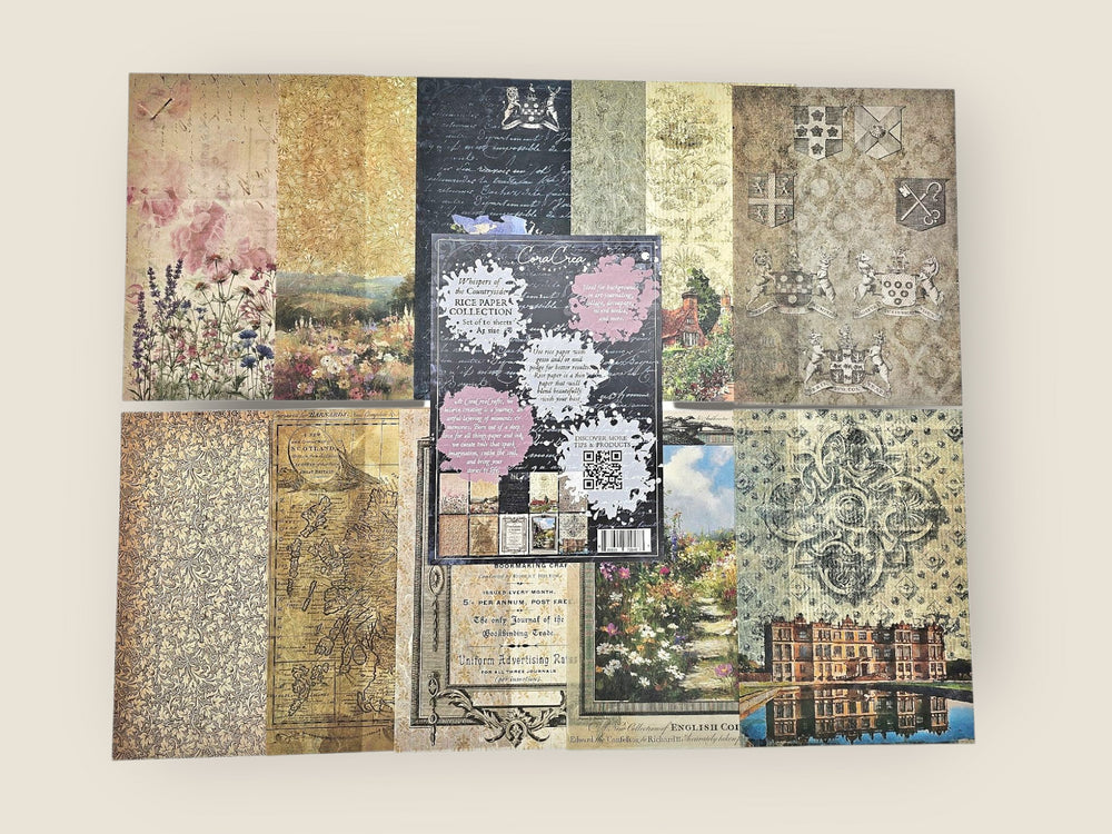Whispers of the Countryside Rice Paper Collection