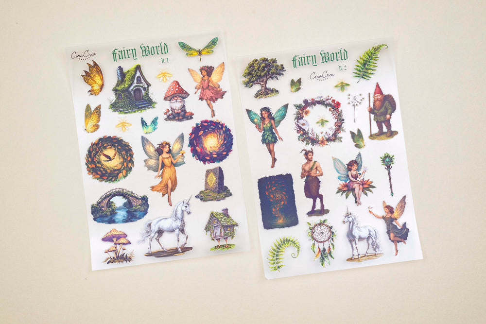 Fairy World Sticker Sheets