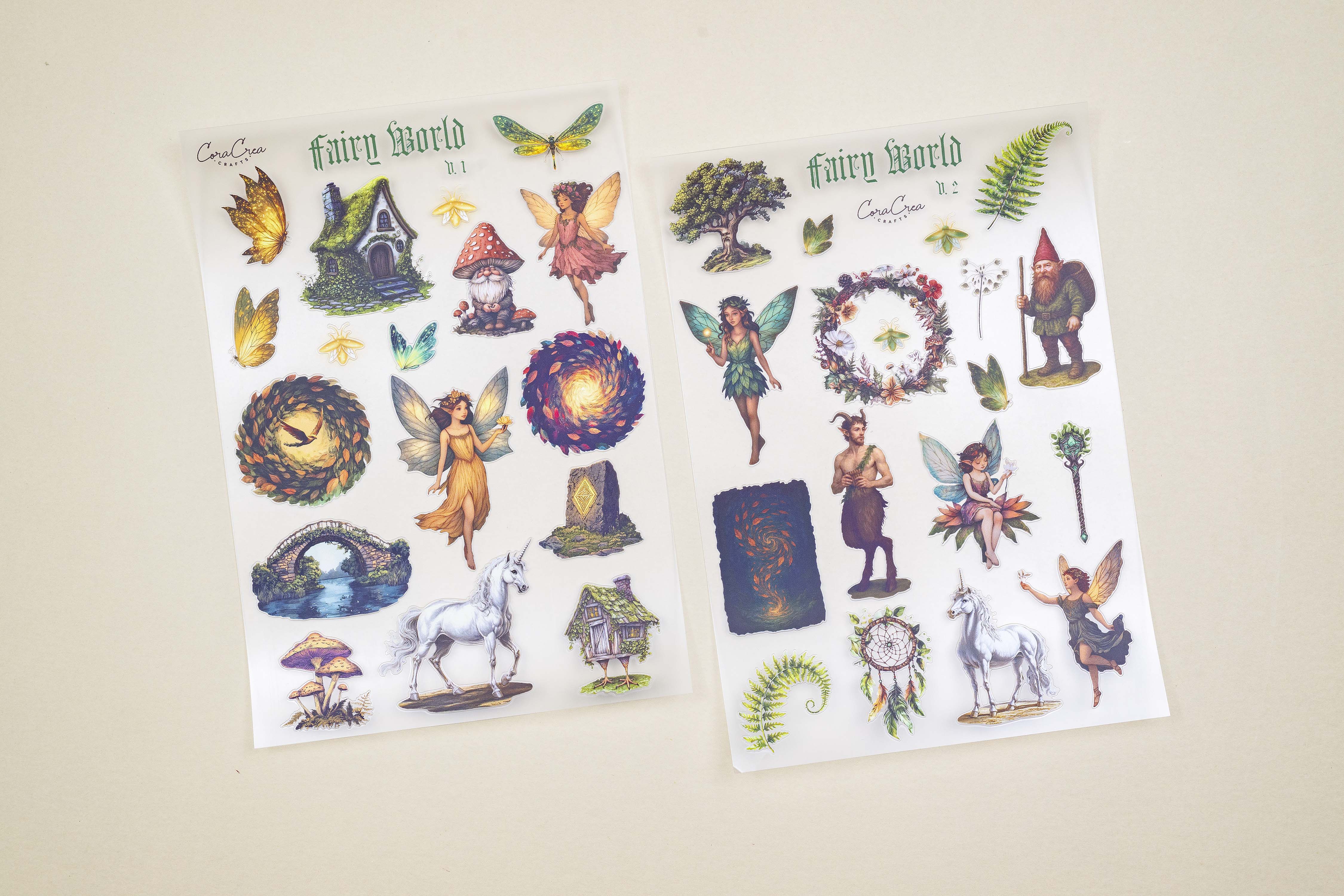 Fairy World Sticker Sheets
