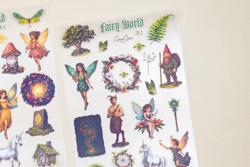 Fairy World Sticker Sheets