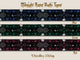 Midnight Roses Washi Tapes