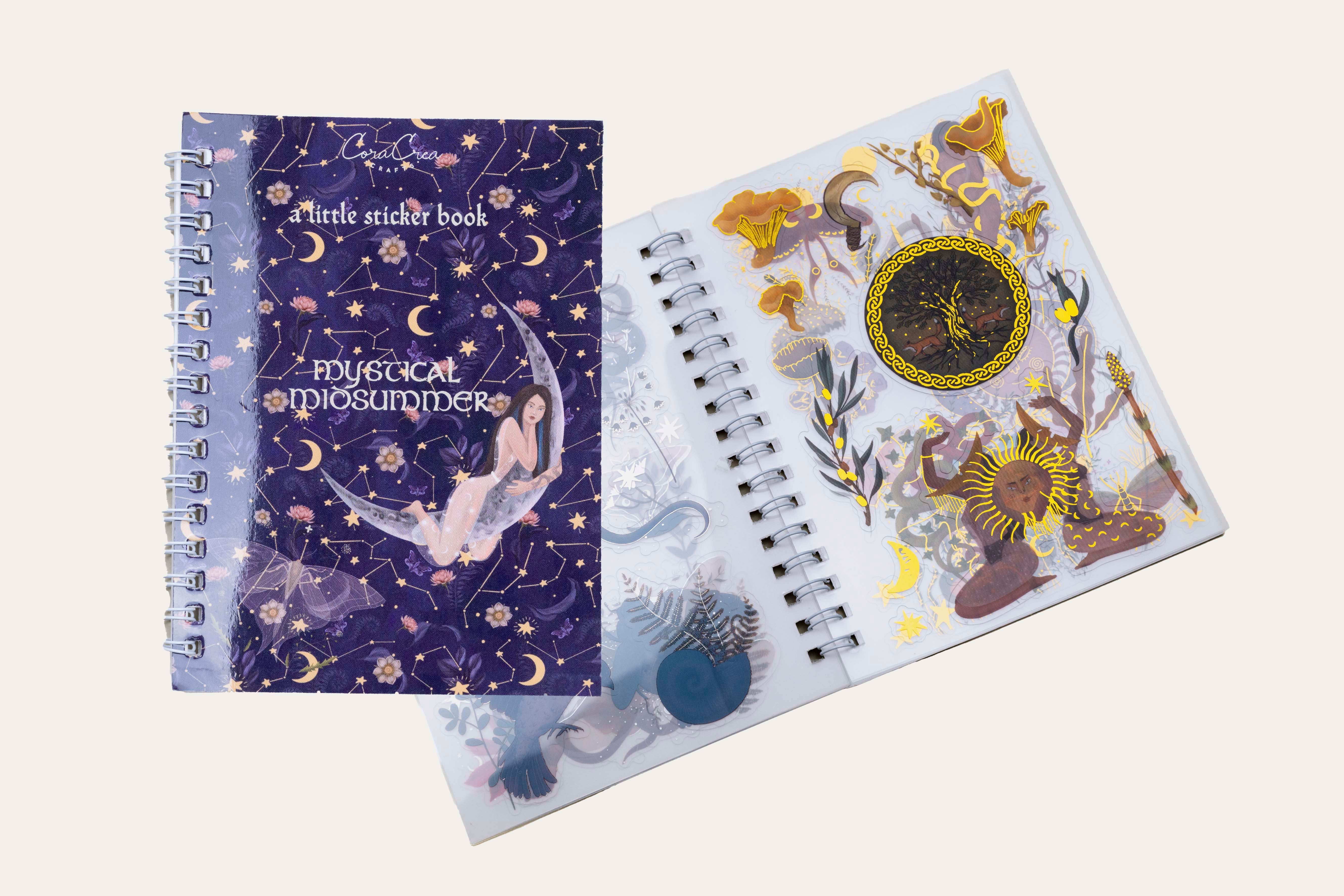 Mystical Midsummer Sticker Book