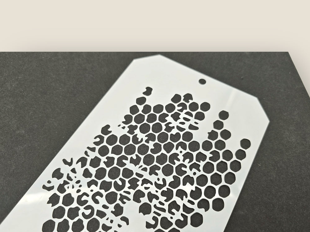 Scrappy Dots Stencil