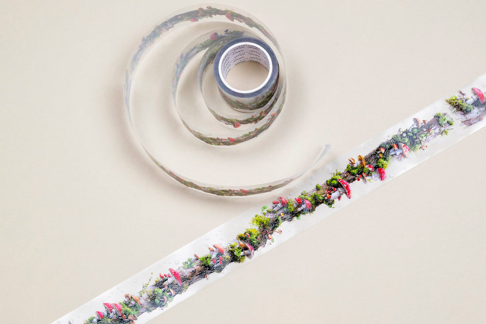 Woodland Fungi Transparent Tape