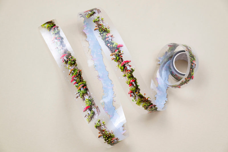Woodland Fungi Transparent Tape