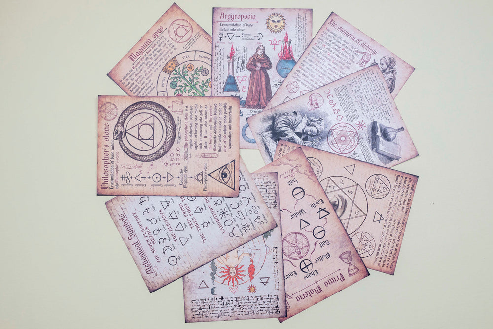 Alchemical Manuscripts Paper Set