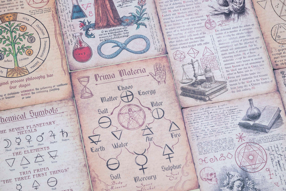 Alchemical Manuscripts Paper Set