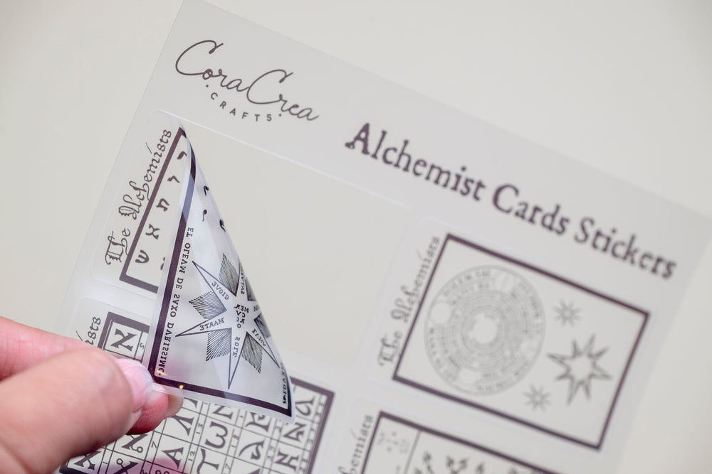 Alchemist Cards Sticker Sheet