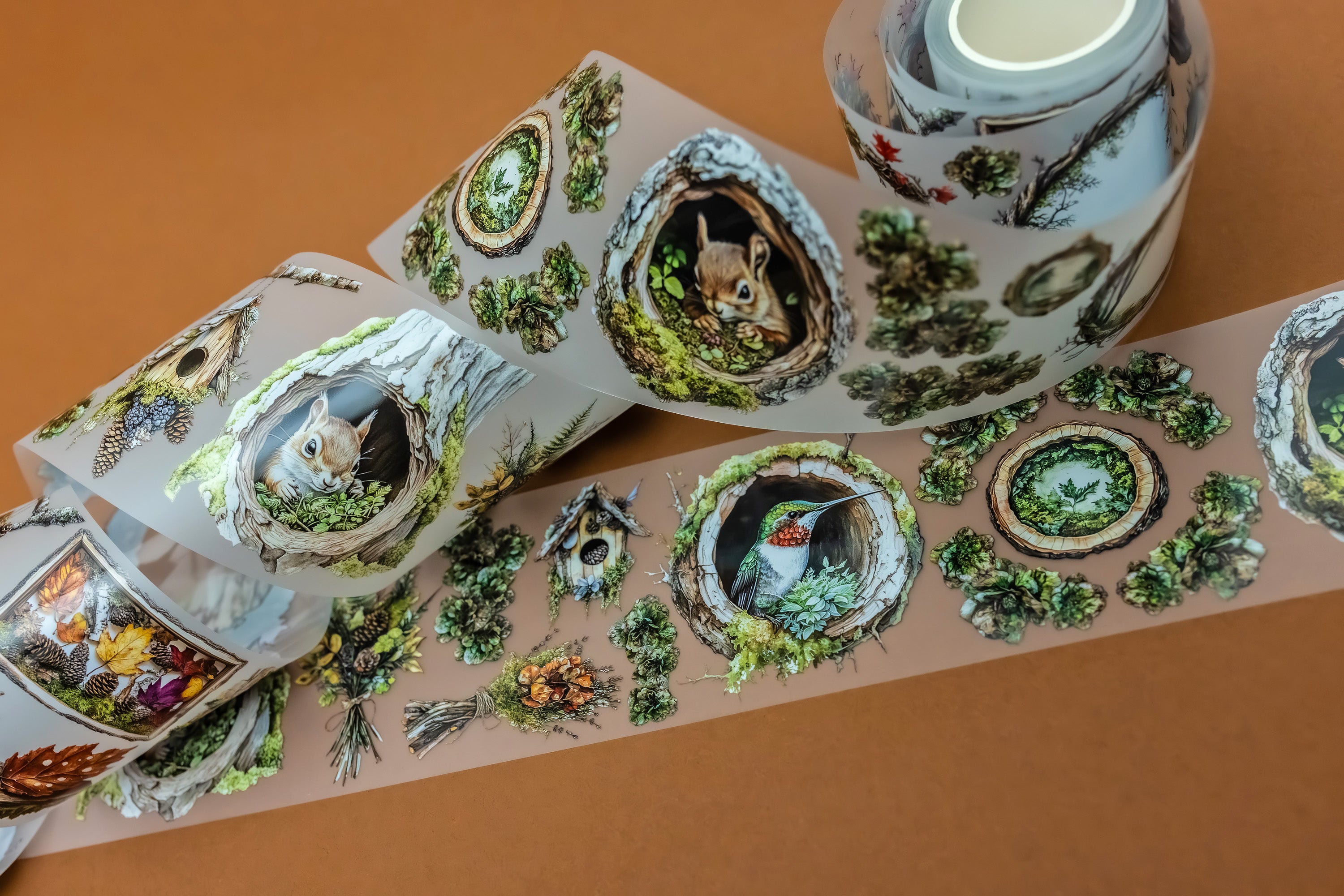 Autumn Refuge Transparent Tape