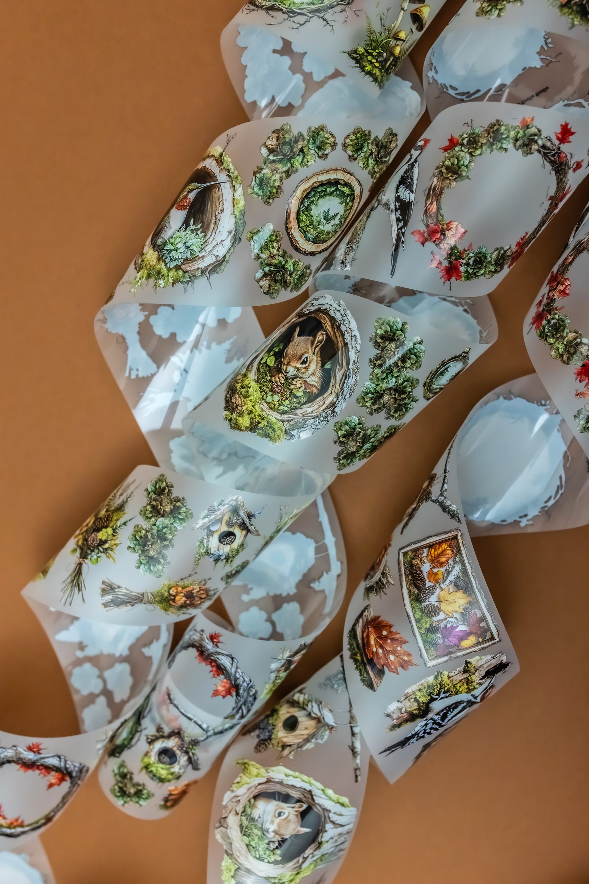 Autumn Refuge Transparent Tape