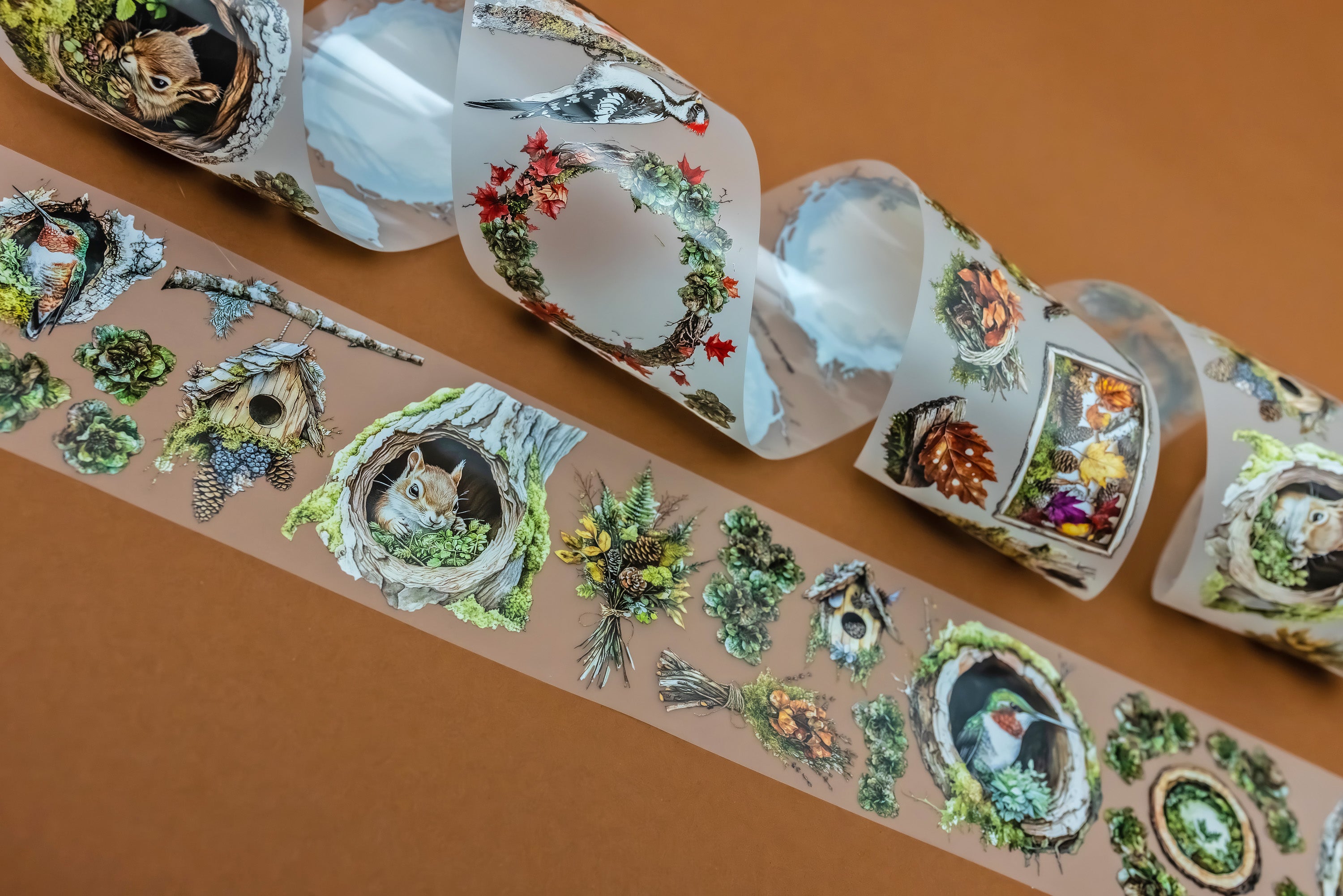 Autumn Refuge Transparent Tape