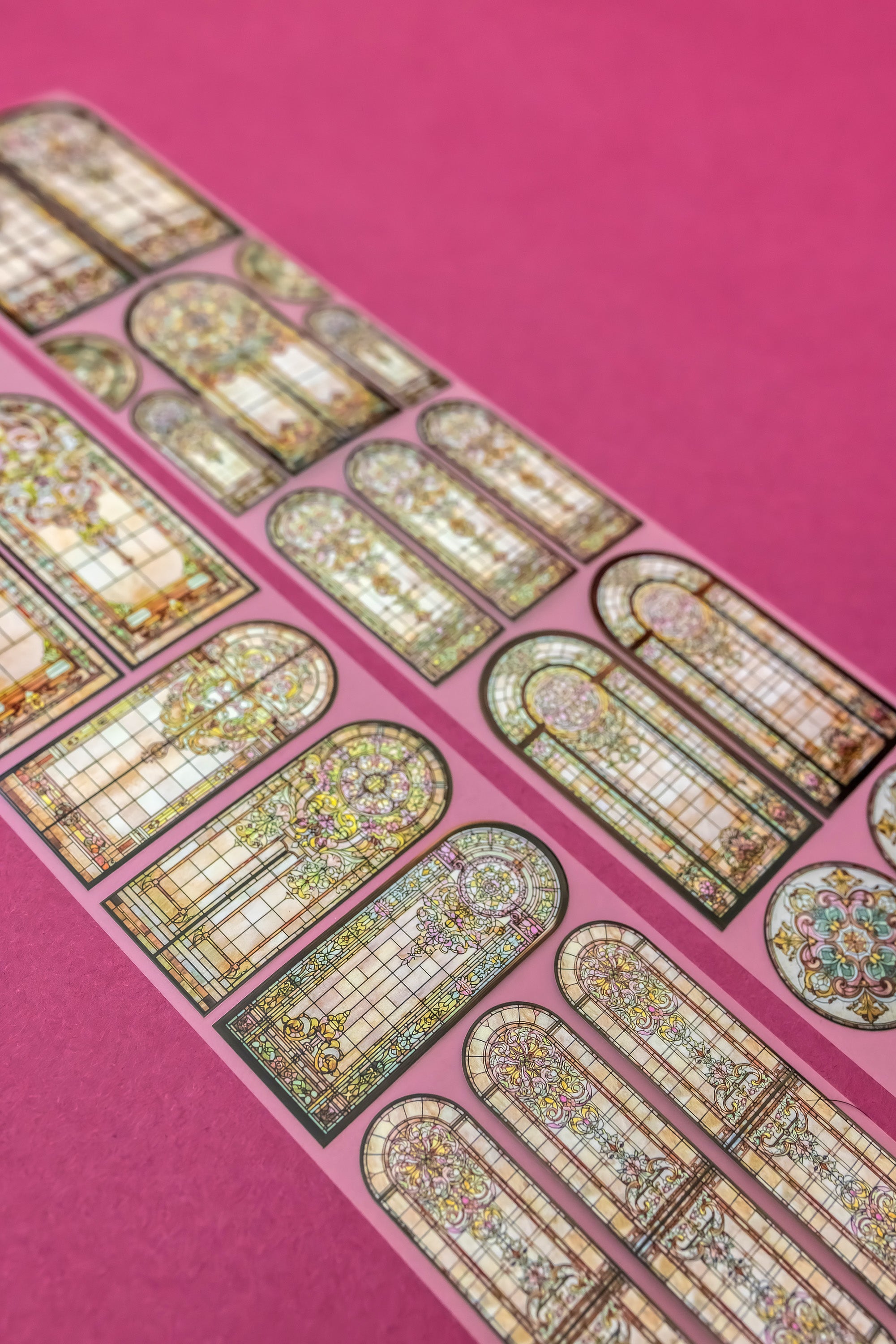 Cathedral Bloom Transparent Tape