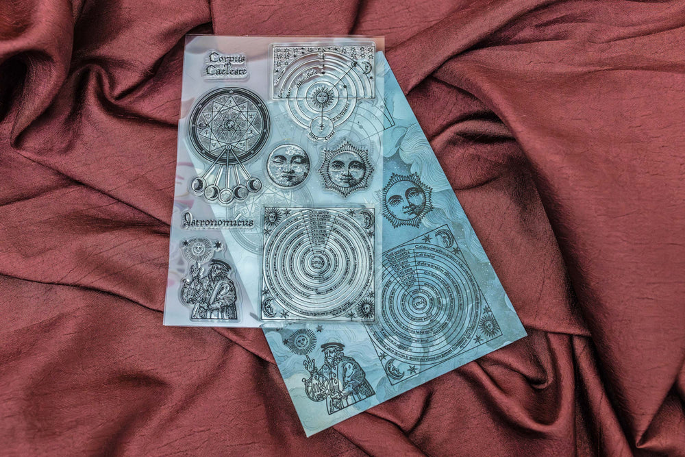 Astronomy Clear Stamps