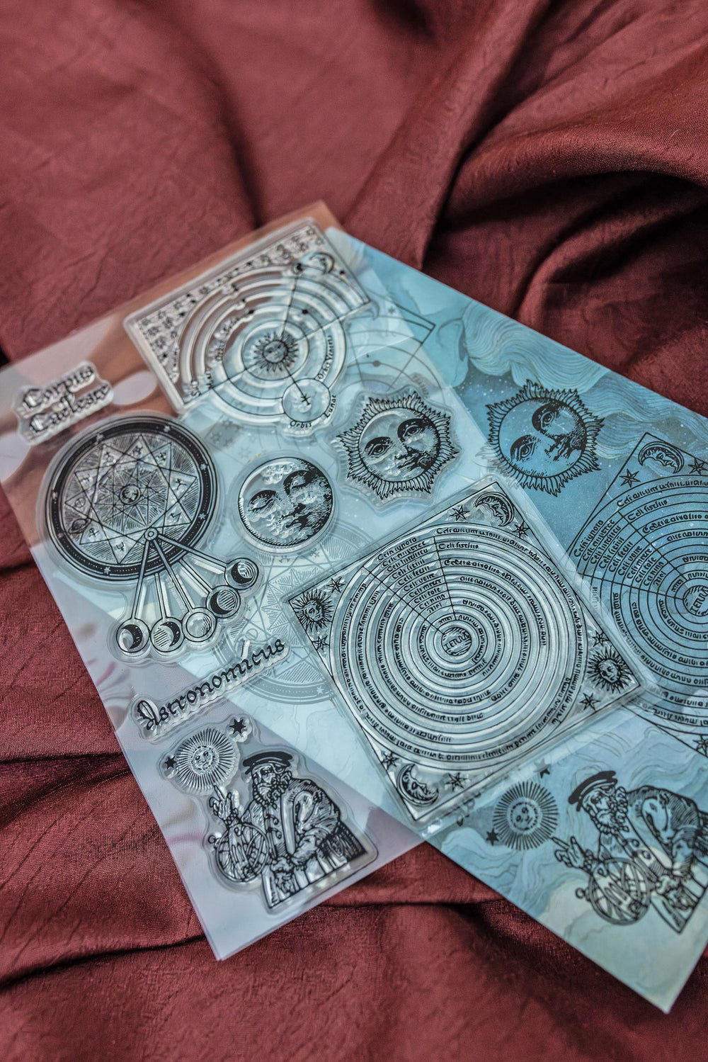 Astronomy Clear Stamps