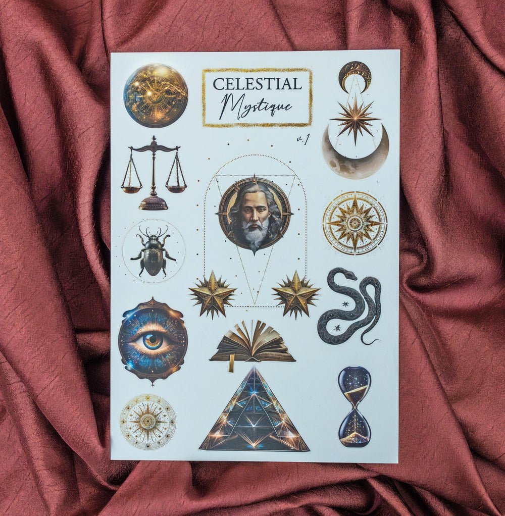 Celestial Mystique Sticker Sheets